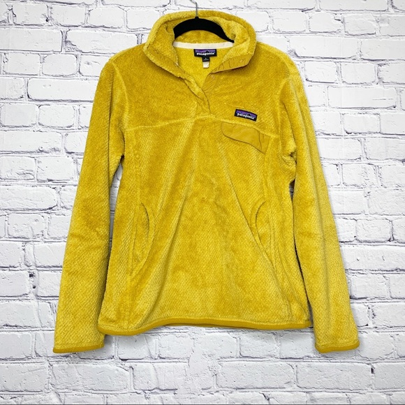 Patagonia Mustard Yellow Retool Snap T 